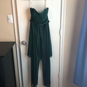 David’s Bridal bridesmaid dress - juniper